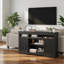 Meuble télé 58 po 58 po avec portes de grange coulissantes et rangement 58 po-1597087616