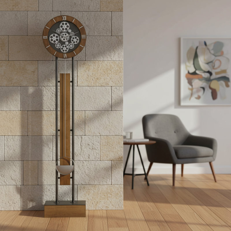 Keanu 73.25'' H Grandfather Clock