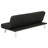 Joel Black Upholstered Tufted Convertible Sofa Bed-117067731