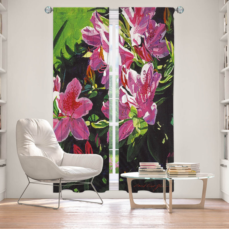 Rideau simple obscurcissant avec passe-tringle Delaughter, L 20 po x L 61 po