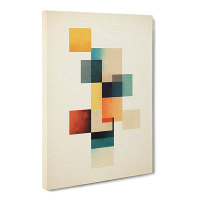 Minimalist Geometric - Wrapped Canvas Print
