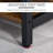 Haga Metal Freestanding 12 - Hook Coat Rack