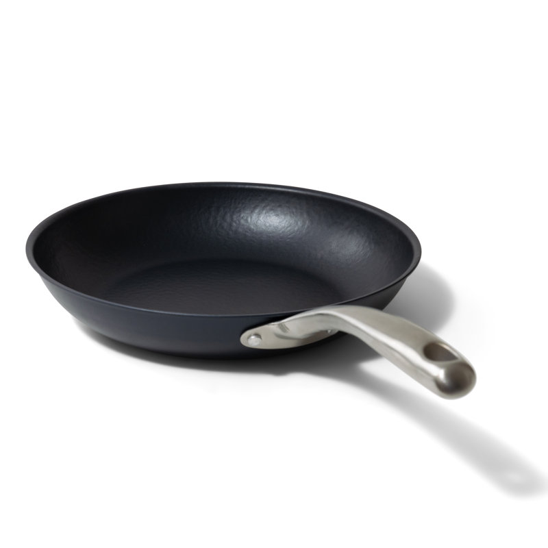 Alva Black Nonstick Carbon Steel Frying Pan Skillet, 9.5"
