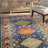 Modway Atzi Distressed Southwestern Diamond Floral Area Rug-27258818