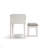 Ensemble coiffeuse avec tabouret Dadrianna
