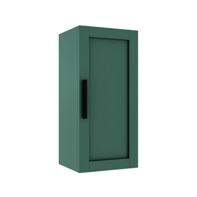 13,6 po Armoire de salle de bain profonde avec porte et tablette - style scandinave moderne monté 14 po