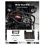 Treuil électrique de 4500 lb avec câble en acier, système de récupération de VTT / UTV 12V DC, télécommande sans fil et câblée, imperméable IP54, cordon roulant inclus