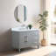 Ensemble de meuble-lavabo simple 42 po avec plateau en marbre Chambery-94811315-94811310