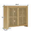Buffet 39,4 "Mid Century Modern Rattan Buffet-266373822
