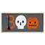 Cadre flottant Boo Halloween, typographie amusante, design par Sazerelli Designs-544620168-544620214
