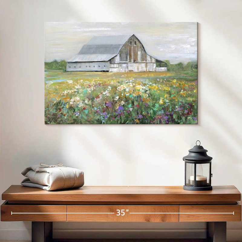 Country Fields, 16" H x 24" W