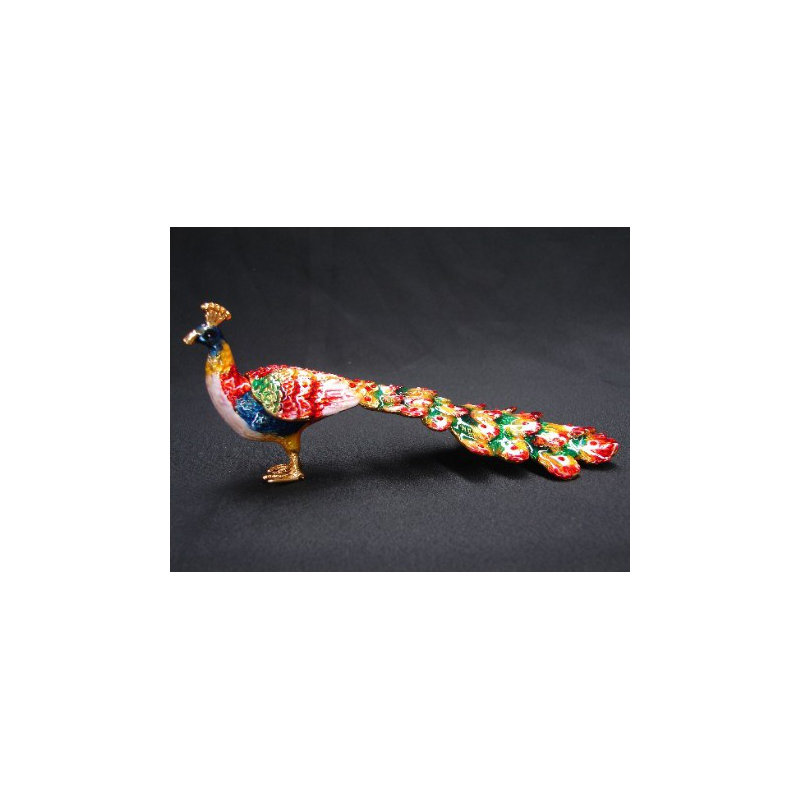 Figurine belle paon