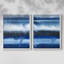 Impression encadrée I-Premium de Deep Blue Shore - prête à être accrochée - aucun clou requis - aucun clou requis-370301997-370302001