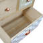 Table de chevet en bois Sandie, table de chevet, table de chevet 3 tiroirs