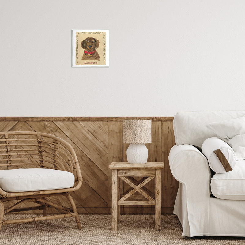 «Fun Dachshund Pet», art mural par Nancy Overton