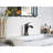 Moen Voss Single Hole Bathroom Faucet with Drain Assembly-94321579