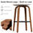 26'' High-back Swivel Bar Stool With Footrest-1579447778-1579447776