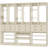 112" Closet Organizer System with Drawers and Shelves-846109945-849045180