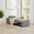 Hulse 3-In-1 Upholstered Convertible Sleeper Chair-29379664