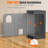 Portable Steam Sauna Box For Home   15 Temperature Levels, 1200W 3L Tank With Folding Chair, Compact Indoor Sauna For Muscle Relief & Relaxation