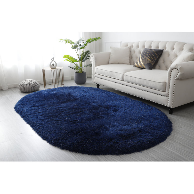 Gunhwat Hand Tufted Indoor Rug, Rectangle 5'2" x 7'5"