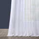 Apollo Extra Wide Voile Sheer Curtains for Bedroom Double Layered Curtains for Large Window Single Panel