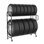 Tire Storage Rack,57"W x 19.7"D x 59"H Rolling Tire Rack Adjustable Height for Garages,Work Shops,Auto Repair Shops,Garage Racks