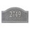 Penhurst Personalized Grande 2-Line Wall Address Plaque