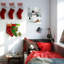 Art mural en toile de Noël bonhomme de neige sans cadre 16 po x 20 po