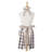 Plaid Cotton Bib Apron