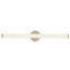 Vire 30-in Black dimmable LED Wall Sconce-381057347