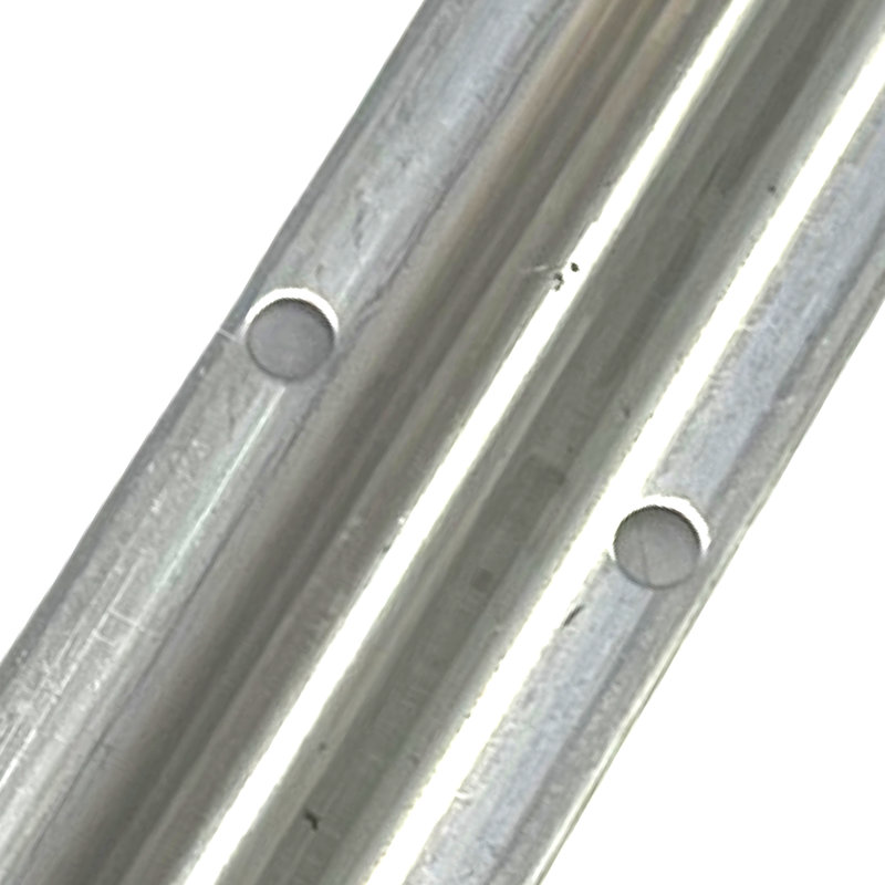 Cache-vis à visser pour portes coulissantes en verre de patio, H 96 po x l 2 po