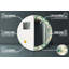 Huldar Glass Flat Wall Mirror