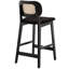 Tabouret de comptoir en bois massif de 25,5 po Azarah-2051142294-2031785945