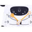 The Milky design wall clock.