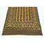 Tapis de la zone en laine vert/brun 4 pi 2 po x 5 pi 9 po one-of-kind main-noué la Warminster
