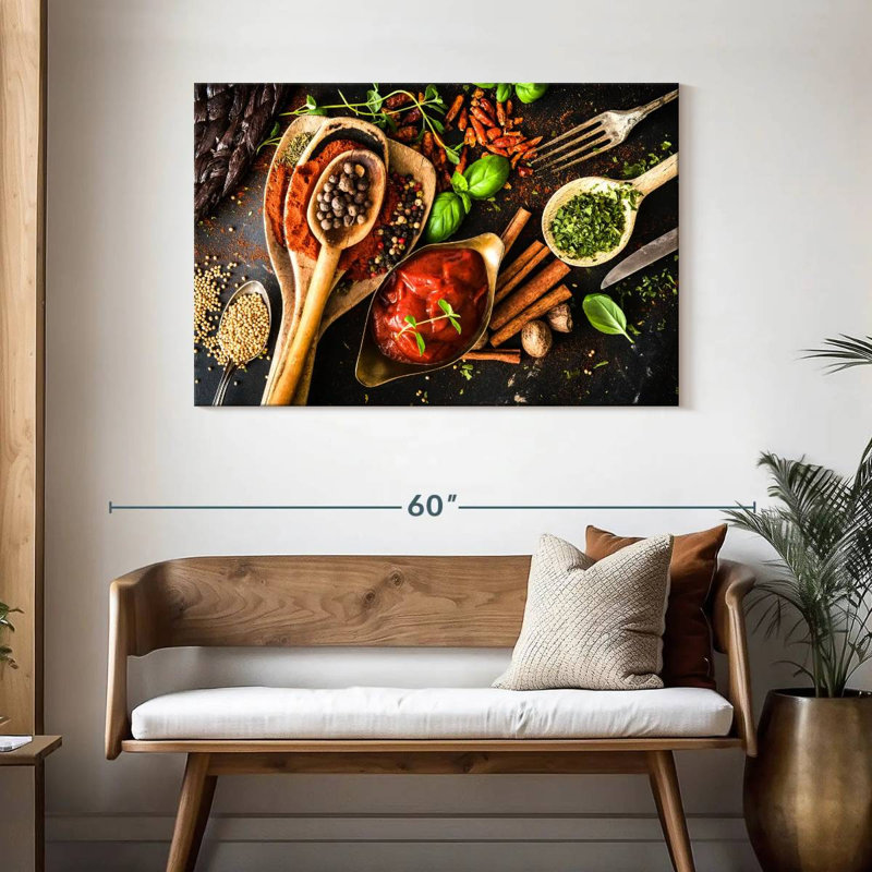 Yarlin Bread On Wood, 30" H x 45" W