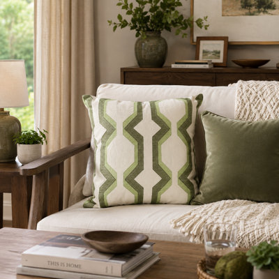 Coussin décoratif en coton