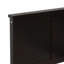 Lit plateforme avec lit gigogne simple, cadre simple, espresso-626972053-626972054