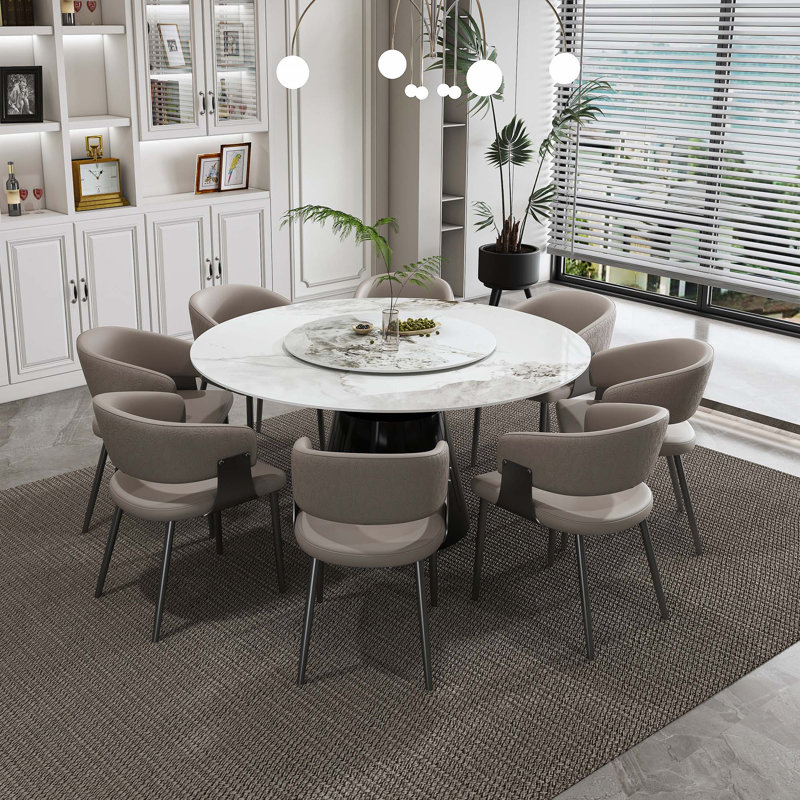 59" Round 9-Piece Dining Set