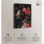 «Red Glam In Floral and Sparkle Canvas Glam Women» par Art Remedy-104344515-104344527