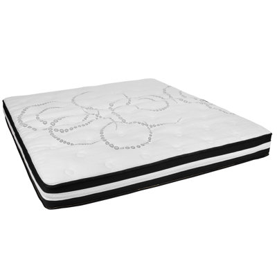 Quickep 10 Inch Foam Pocket Spring Mattress & 3 inch Gel Memory Foam Topper Bundle -  Alwyn Home, 1D680B5291D7427CAB84C1D2835C00EE