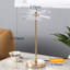 Lampe de table à DEL en acrylique cuivré doré pour salon, lampe de chevet pour chambre à coucher, lampe à DEL