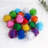 100pcs Interactive Cat Sparkle Balls Toy