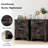 Nightstand With Charging Station, Farmhouse End Table-1597379605