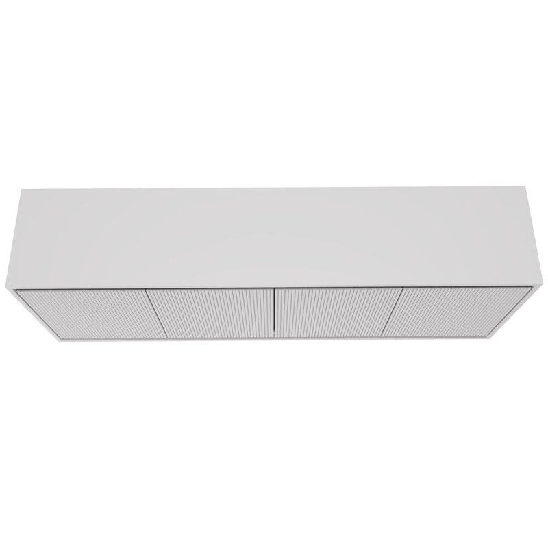 Ember Console Table, 84", Strong White