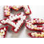 Waterside 4pc Red Christmas Letter Serving Set