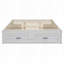 Grand lit plateforme avec 6 tiroirs de rangement-539008117