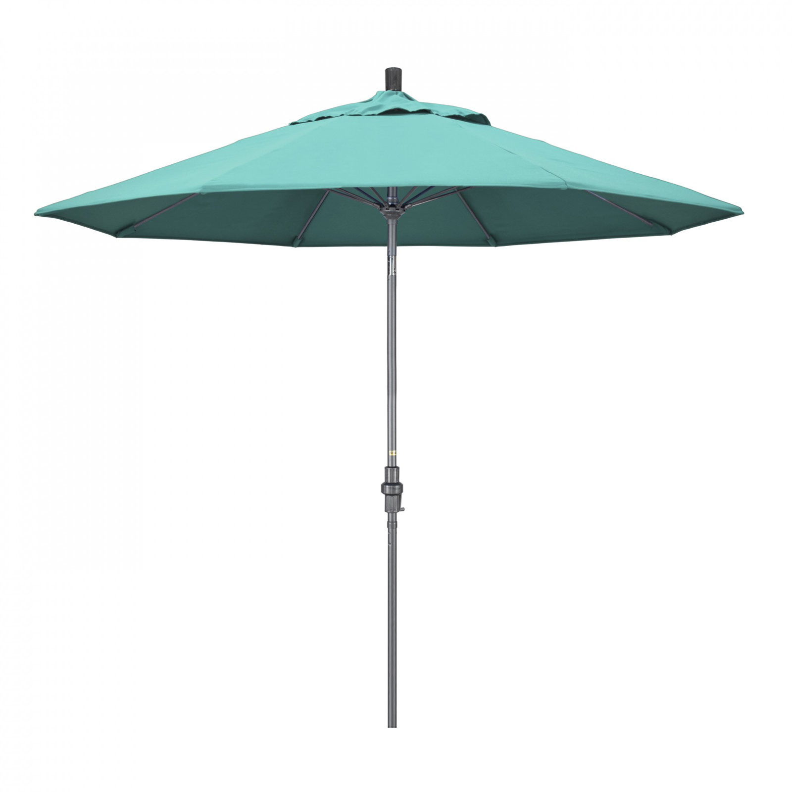 Roverta 9' Market Sunbrella® Umbrella, Canvas Aruba Sunbrella® Canvas, Silver