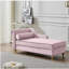 Chaise longue moderne avec revêtement en velours-137203300